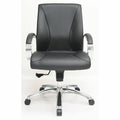Lorell Pike Mid-Back Executive Chair, Black, LLR63311