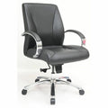 Lorell Pike Mid-Back Executive Chair, Black, LLR63311