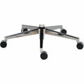 Lorell Fuerte Executive High-Back Chair with Adjustable Arms, Black, LLR63300