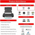 Canon PIXMA TR160 Portable Wired/Wireless Inkjet Printer - Color, CNMTR160