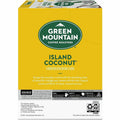 Keurig Dr Pepper . Green Mountain Coffee Roasters K-Cup Island Coconut Coffee, 4 / Carton, GMT6720CT