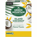 Keurig Dr Pepper . Green Mountain Coffee Roasters K-Cup Island Coconut Coffee, 4 / Carton, GMT6720CT