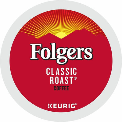 Keurig Dr Pepper . Folger K-Cup Classic Roast Coffee, 4 / Carton, GMT7456CT