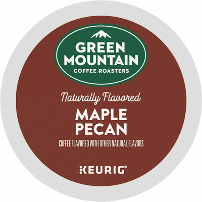 Keurig Dr Pepper . Green Mountain Coffee Roasters K-Cup, Pod Maple Pecan Coffee, 4 / Carton, GMT7674CT