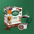Keurig Dr Pepper . Green Mountain Coffee Roasters K-Cup, Pod Maple Pecan Coffee, 4 / Carton, GMT7674CT