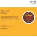 Keurig Dr Pepper . McCaf&eacute; K-Cup Premium Roast Coffee, 4 / Carton, GMT8037CT