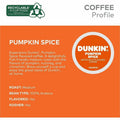 Keurig Dr Pepper . Dunkin' Donuts K-Cup Pumpkin Spice Coffee, 4 / Carton, GMT7596CT