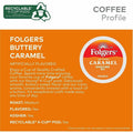 Keurig Dr Pepper . Folgers K-Cup Buttery Caramel Coffee, 4 / Carton, GMT7461CT