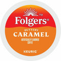 Keurig Dr Pepper . Folgers K-Cup Buttery Caramel Coffee, 4 / Carton, GMT7461CT