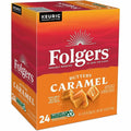 Keurig Dr Pepper Folgers K-Cup Buttery Caramel Coffee, 4 / Carton, GMT7461CT