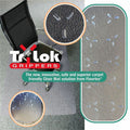 Floortex Cleartex TrYlok Chair Mat, FLRNRCMFLVT0006