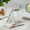 Zebra F-301 EarthyTones Retractable Ballpoint Pens, 4 / Pack, ZEB27294