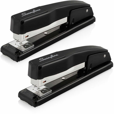 ACCO Swingline Commercial Desk Stapler, Black, 2 / Pack, SWI44401AZ