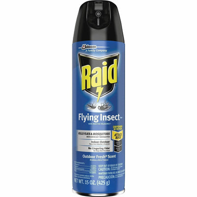 S. C. Johnson & Son Raid Flying Insect Spray, Off White, SJN379008