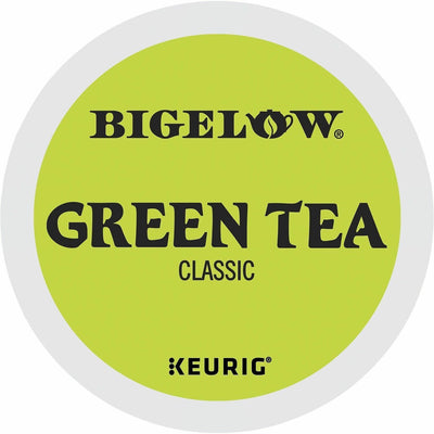 Keurig Dr Pepper . Bigelow Classic Blend Green Tea Green Tea K-Cup, Multicolor, 4 / Carton, GMT2847CT