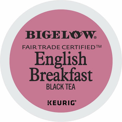 Keurig Dr Pepper . Bigelow English Breakfast Black Tea Black Tea K-Cup, Multicolor, 4 / Carton, GMT2144CT