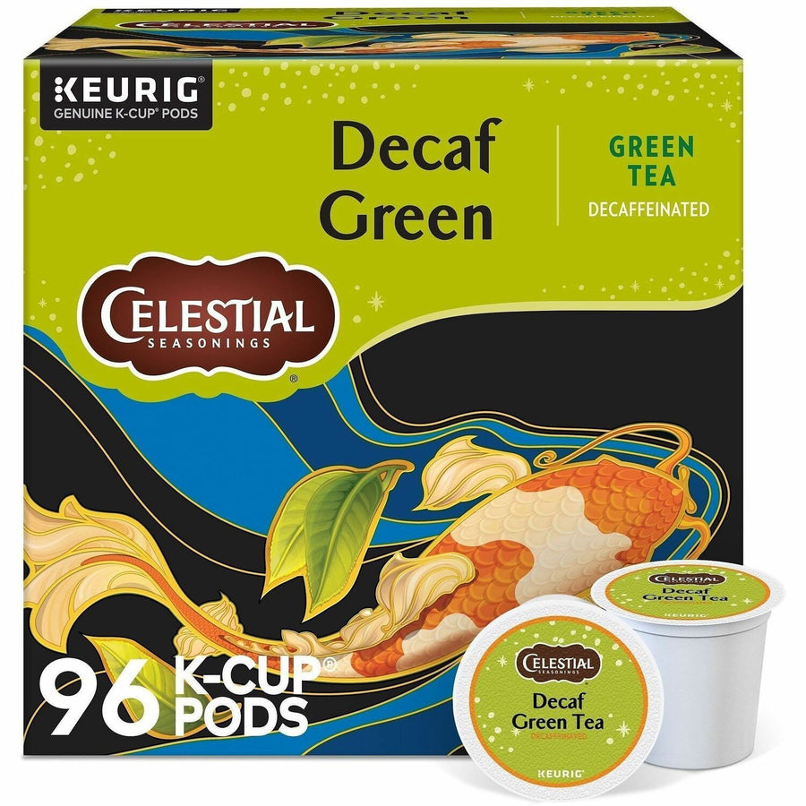 Celestial Seasonings® Decaf Green Tea, 4 / Carton, GMT14737CT