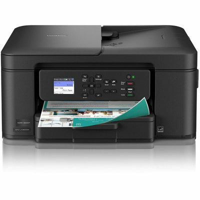 Brother Work Smart MFC-J1360DW Wired & Wireless Inkjet Multifunction Printer - Color - Black, BRTMFCJ1360DW