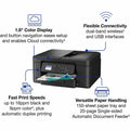 Brother Work Smart MFC-J1360DW Wired & Wireless Inkjet Multifunction Printer - Color - Black, BRTMFCJ1360DW