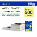 Brother Original High (XL) Yield Inkjet Ink Cartridge - Yellow -, BRTLC501XLYS