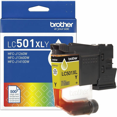 Brother Original High (XL) Yield Inkjet Ink Cartridge - Yellow -, BRTLC501XLYS