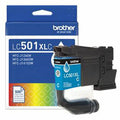 Brother LC501XLC Original High Yield Inkjet Ink Cartridge - Cyan -, BRTLC501XLCS