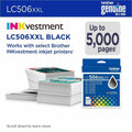 Brother Original Super High (XXL Series) Yield Inkjet Ink Cartridge - Black -, BRTLC506XXLBKS