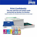 Brother Genuine BTD1803PK 3-Pack High Yield Cyan, Magenta, and Yellow Ink Bottles, BRTBTD1803PKS