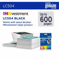 Brother Original Standard Yield Inkjet Ink Cartridge - Black -, BRTLC504BKS
