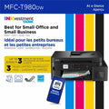 Brother MFC-T980DW Wired & Wireless INKvestment Tank Inkjet Multifunction Printer - Color, BRTMFCT980DW