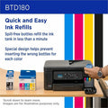 Brother Genuine BTD180Y High Yield Yellow Ink Bottle, BRTBTD180YS