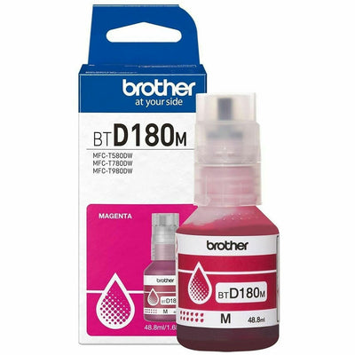 Brother Genuine BTD180M High Yield Magenta Ink Bottle, 4EA/CT — view 1