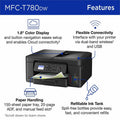 Brother MFC-T780DW Wired & Wireless INKvestment Tank Inkjet Multifunction Printer - Color, BRTMFCT780DW