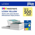 Brother Original Standard Yield Inkjet Ink Cartridge - Yellow -, BRTLC504YS