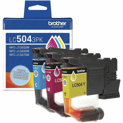 Brother Original Standard Yield Inkjet Ink Cartridge - Cyan, Magenta, Yellow -, 5PK/BX 4BX/CT — view 1