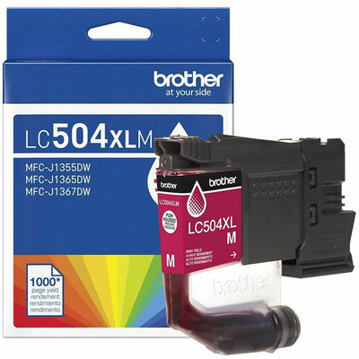 Brother Original High (XL) Yield Inkjet Ink Cartridge - Magenta -, BRTLC504XLMS