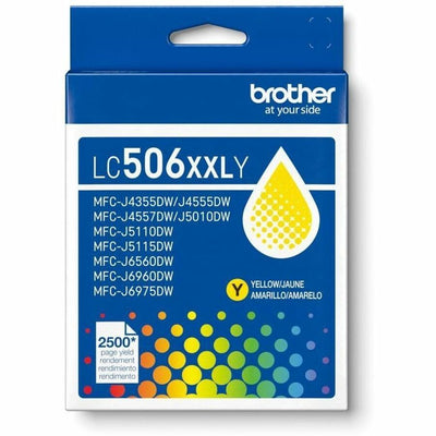 Brother LC506XXLY Original Super High Yield Inkjet Ink Cartridge - Yellow -, 5EA/BX 4BX/CT — view 1