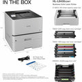 Brother HL-L8430CDWT Wired/Wireless Laser Printer - Color, Gray, BRTHLL8430CDWT