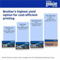 Brother TN637C Original Ultra High Yield Laser Toner Cartridge - Cyan -, BRTTN637C