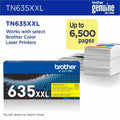 Brother TN635XXLY Original Super High Yield Laser Toner Cartridge - Yellow -, BRTTN635XXLY