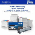 Brother TN-635XL Original High Yield Laser Toner Cartridge - Black -, BRTTN635XLBK