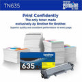 Brother TN635Y Original Standard Yield Laser Toner Cartridge - Yellow -, BRTTN635Y