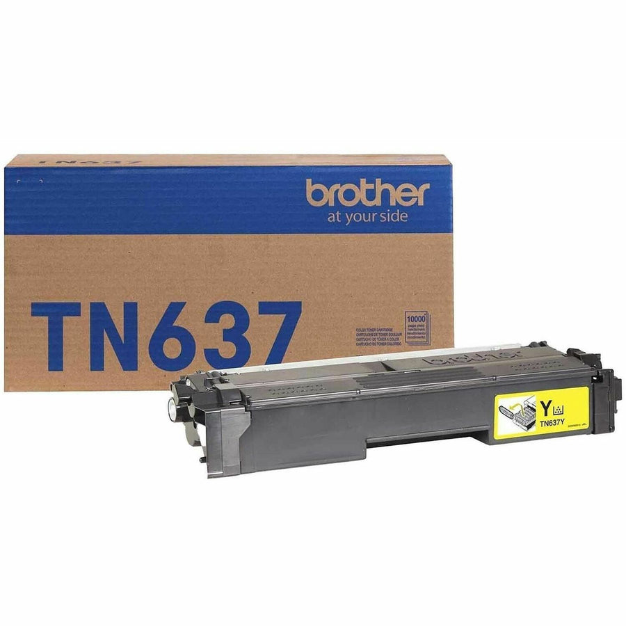 Brother Original Ultra High Yield Laser Toner Cartridge - Yellow -, 4EA/CT — view 1