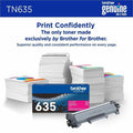 Brother TN635M Original Standard Yield Laser Toner Cartridge - Magenta -, BRTTN635M