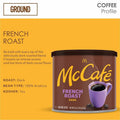 Keurig Dr Pepper McCafe Ground, Can French Roast Ground Coffee, 6 / Carton, GMT7831