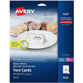 Avery Tent Card, White, 8 1/2" x 11", 80 / Pack, AVE03328