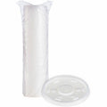 Dart Container Straw-Slotted Cup Lids, Translucent, 10 / Carton, DCC10SLCT