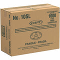 Dart Container Straw-Slotted Cup Lids, Translucent, 10 / Carton, DCC10SLCT
