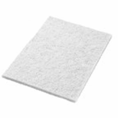 Diversey TASKI Twister Diamond Floor Pads, White, 2 / Pack, DVODD211987