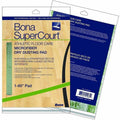 Diversey SuperCourt Microfiber Dusting Pads, Green, 5 / Carton, DVOAX0003500CT